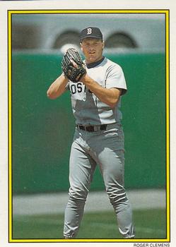 1989 Topps - 1989 All-Star Set Collector's Edition (Glossy Send-Ins) #23 Roger Clemens Front
