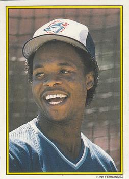 1989 Topps - 1989 All-Star Set Collector's Edition (Glossy Send-Ins) #52 Tony Fernandez Front