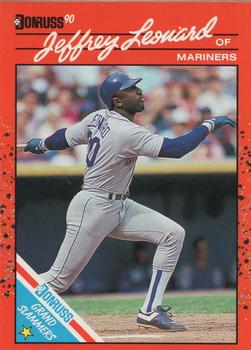 1990 Donruss - Grand Slammers #2 Jeffrey Leonard Front