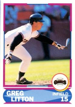 1990 Score - Young Superstars I #33 Greg Litton Front