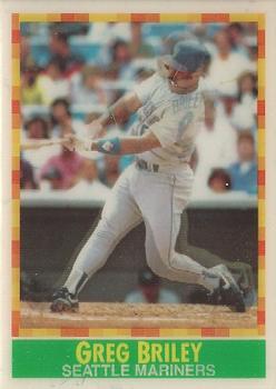 1990 Sportflics #43 Greg Briley Front