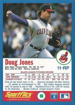 1990 Sportflics #96 Doug Jones Back