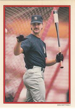 1990 Topps - 1990 All-Star Set Collector's Edition (Glossy Send-Ins) #11 Don Mattingly Front