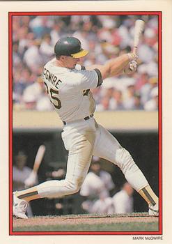 1990 Topps - 1990 All-Star Set Collector's Edition (Glossy Send-Ins) #42 Mark McGwire Front