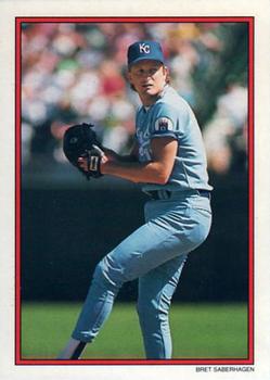 1990 Topps - 1990 All-Star Set Collector's Edition (Glossy Send-Ins) #13 Bret Saberhagen Front