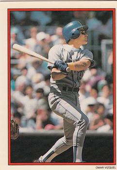 1990 Topps - 1990 All-Star Set Collector's Edition (Glossy Send-Ins) #59 Omar Vizquel Front