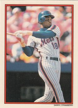 1990 Topps - 1990 All-Star Set Collector's Edition (Glossy Send-Ins) #7 Darryl Strawberry Front