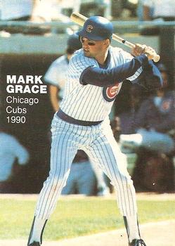 1990 Blue Sox Action Superstars (unlicensed) #6 Mark Grace Front