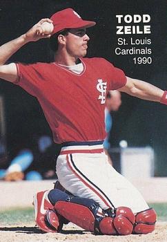 1990 Blue Sox Action Superstars (unlicensed) #10 Todd Zeile Front