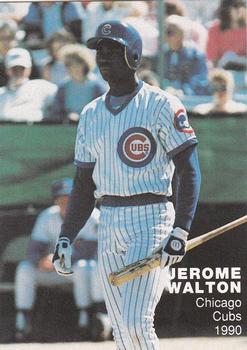 1990 Blue Sox Action Superstars (unlicensed) #13 Jerome Walton Front