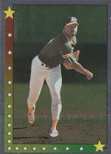 1990 Topps Stickers #164 Dave Stewart Front