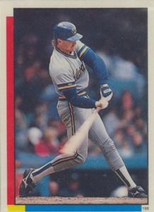 1990 Topps Stickers #198 Robin Yount Front