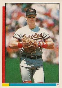 1990 Topps Stickers #237 Mickey Tettleton Front