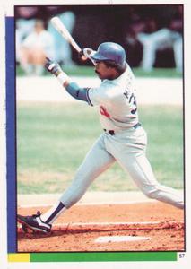 1990 Topps Stickers #57 Eddie Murray Front