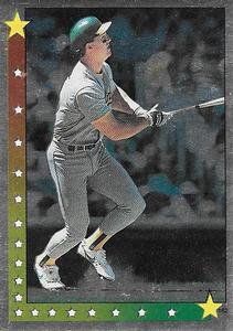 1990 Topps Stickers #162 Mark McGwire Front