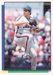 1990 Topps Stickers #92 Sid Fernandez Front