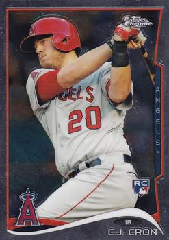 2014 Topps Chrome Update #MB-34 C.J. Cron Front