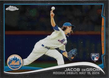 2014 Topps Chrome Update #MB-54 Jacob deGrom Front