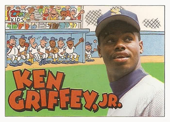 1992 Topps Kids #122 Ken Griffey Jr. Front