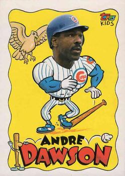 1992 Topps Kids #2 Andre Dawson Front