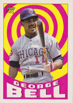 1992 Topps Kids #3 George Bell Front