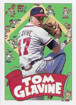 1992 Topps Kids #34 Tom Glavine Front