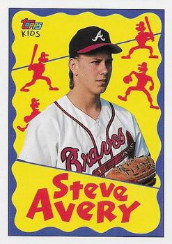 1992 Topps Kids #36 Steve Avery Front