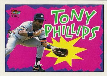 1992 Topps Kids #79 Tony Phillips Front