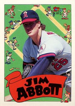 1992 Topps Kids #97 Jim Abbott Front