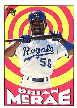 1992 Topps Kids #108 Brian McRae Front