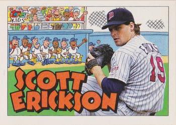 1992 Topps Kids #110 Scott Erickson Front