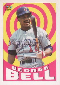 1992 Topps Kids #3 George Bell Front