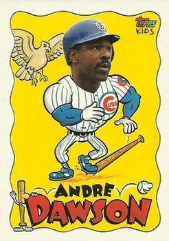 1992 Topps Kids #2 Andre Dawson Front