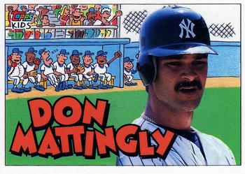 1992 Topps Kids #84 Don Mattingly Front