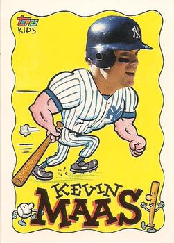 1992 Topps Kids #86 Kevin Maas Front