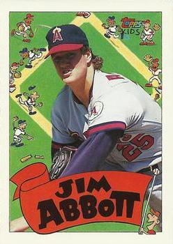 1992 Topps Kids #97 Jim Abbott Front