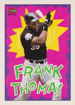 1992 Topps Kids #99 Frank Thomas Front