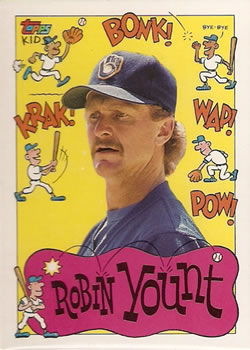 1992 Topps Kids #80 Robin Yount Front