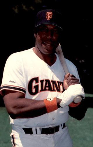 1988 San Francisco Giants Postcards #NNO Willie McCovey Front