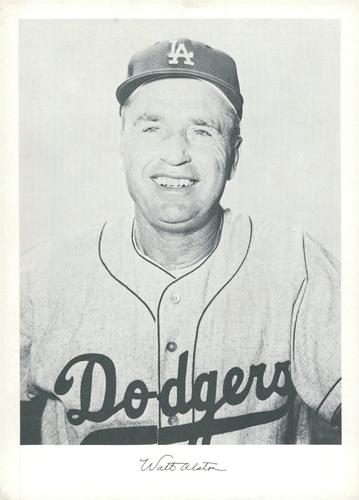 1960 Danny Goodman Los Angeles Dodgers Set A #NNO Walt Alston Front
