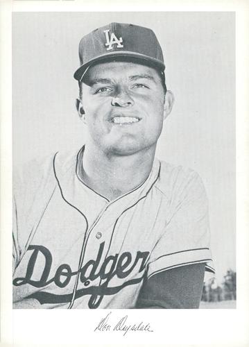1960 Danny Goodman Los Angeles Dodgers Set A #NNO Don Drysdale Front