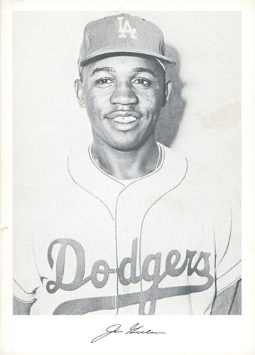 1960 Danny Goodman Los Angeles Dodgers Set A #NNO Jim Gilliam Front