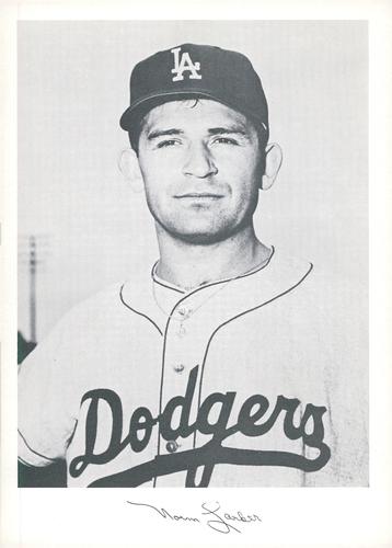 1960 Danny Goodman Los Angeles Dodgers Set A #NNO Norm Larker Front