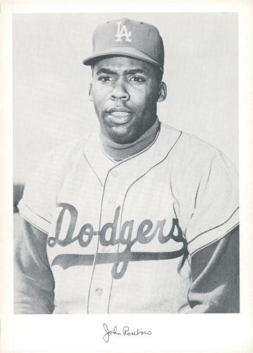 1960 Danny Goodman Los Angeles Dodgers Set A #NNO John Roseboro Front