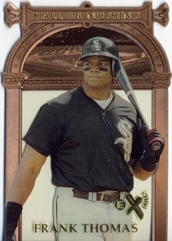 1997 SkyBox E-X2000 - Hall or Nothing #1 Frank Thomas Front