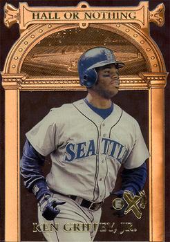 1997 SkyBox E-X2000 - Hall or Nothing #2 Ken Griffey Jr. Front