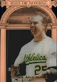 1997 SkyBox E-X2000 - Hall or Nothing #10 Mark McGwire Front