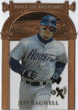 1997 SkyBox E-X2000 - Hall or Nothing #16 Jeff Bagwell Front