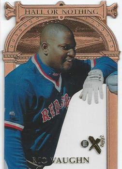1997 SkyBox E-X2000 - Hall or Nothing #18 Mo Vaughn Front