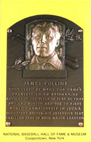 1965-22 Cooperstown Plaque Postcards #NNO Jimmy Collins Front